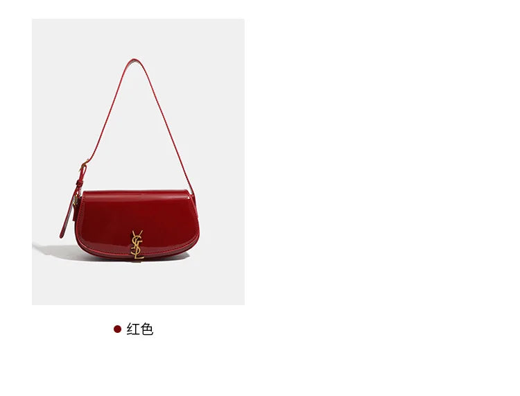 Popular Women’s Crossbody Bag – Genuine Leather by Famous Designer | حقيبة كتف نسائية شهيرة – جلد طبيعي من تصميم مصمم معروف