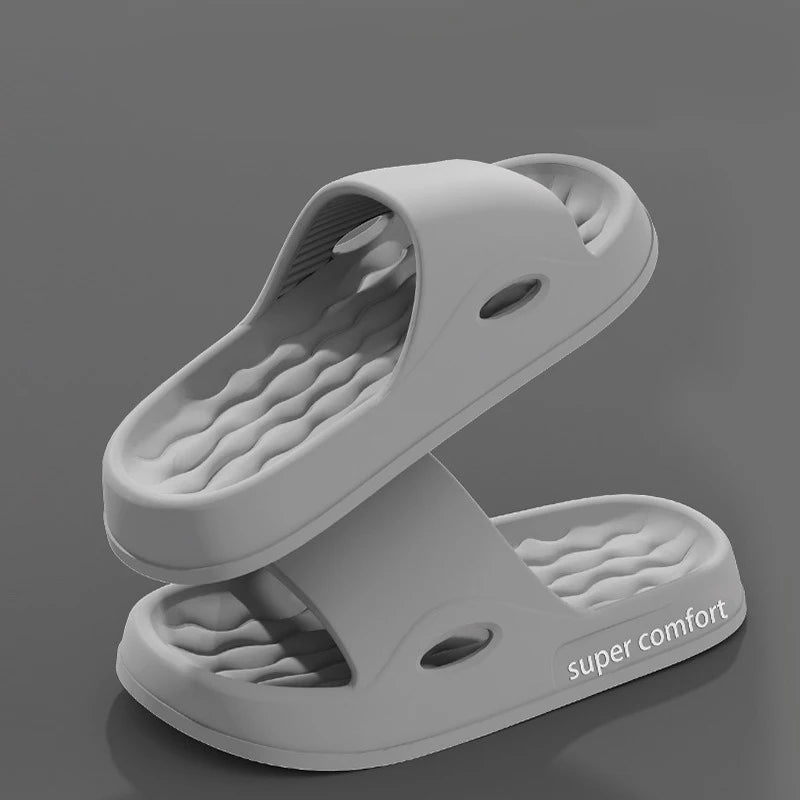 Men’s Indoor EVA Platform Slides – Summer Comfort Slippers