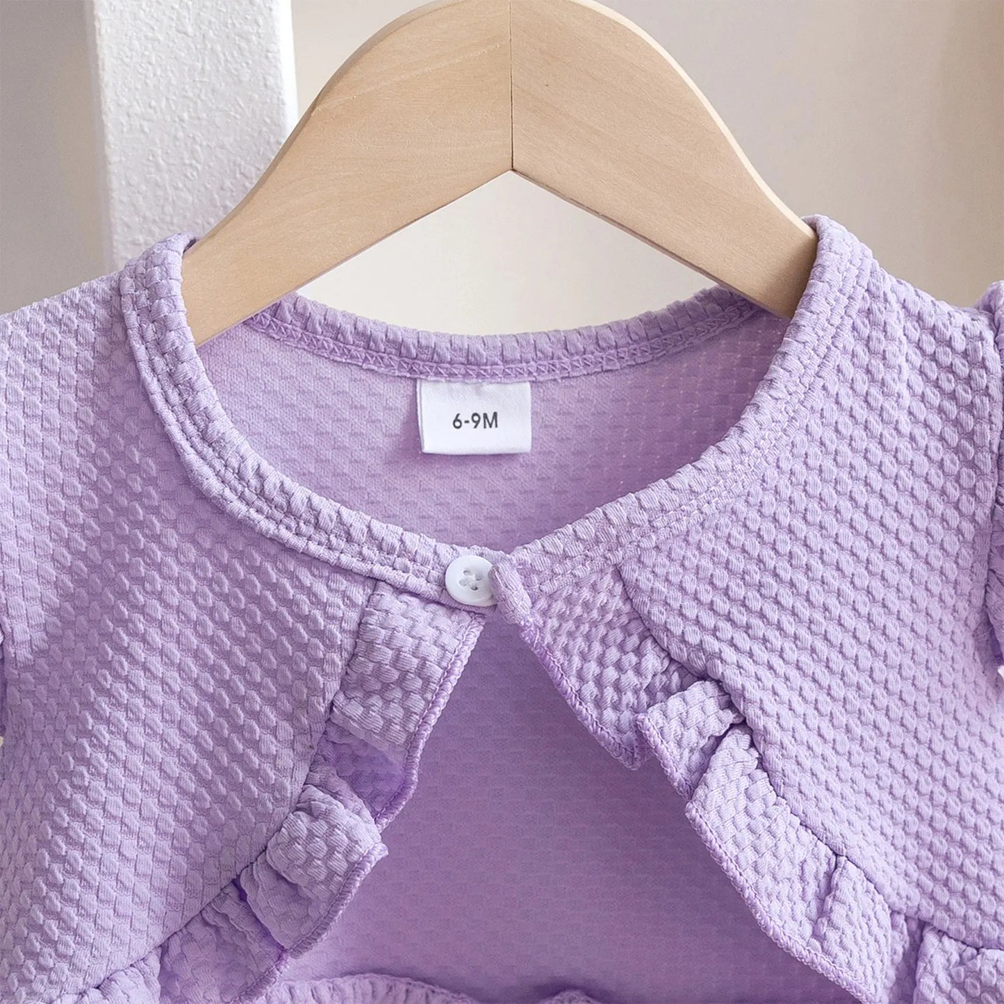 Baby Girl Sweet Summer Cardigan Bolero Jacket Short Fly Sleeve Ruffled Coat Outerwear Toddler Clothes for Wedding Birthday Party