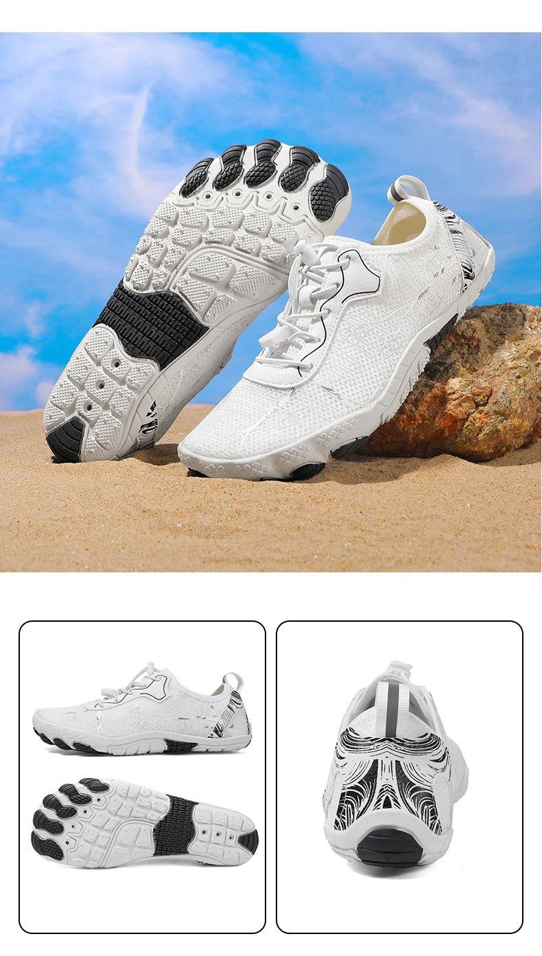 Men’s Cotton Casual Shoes – Lightweight Breathable Fabric Sneakers