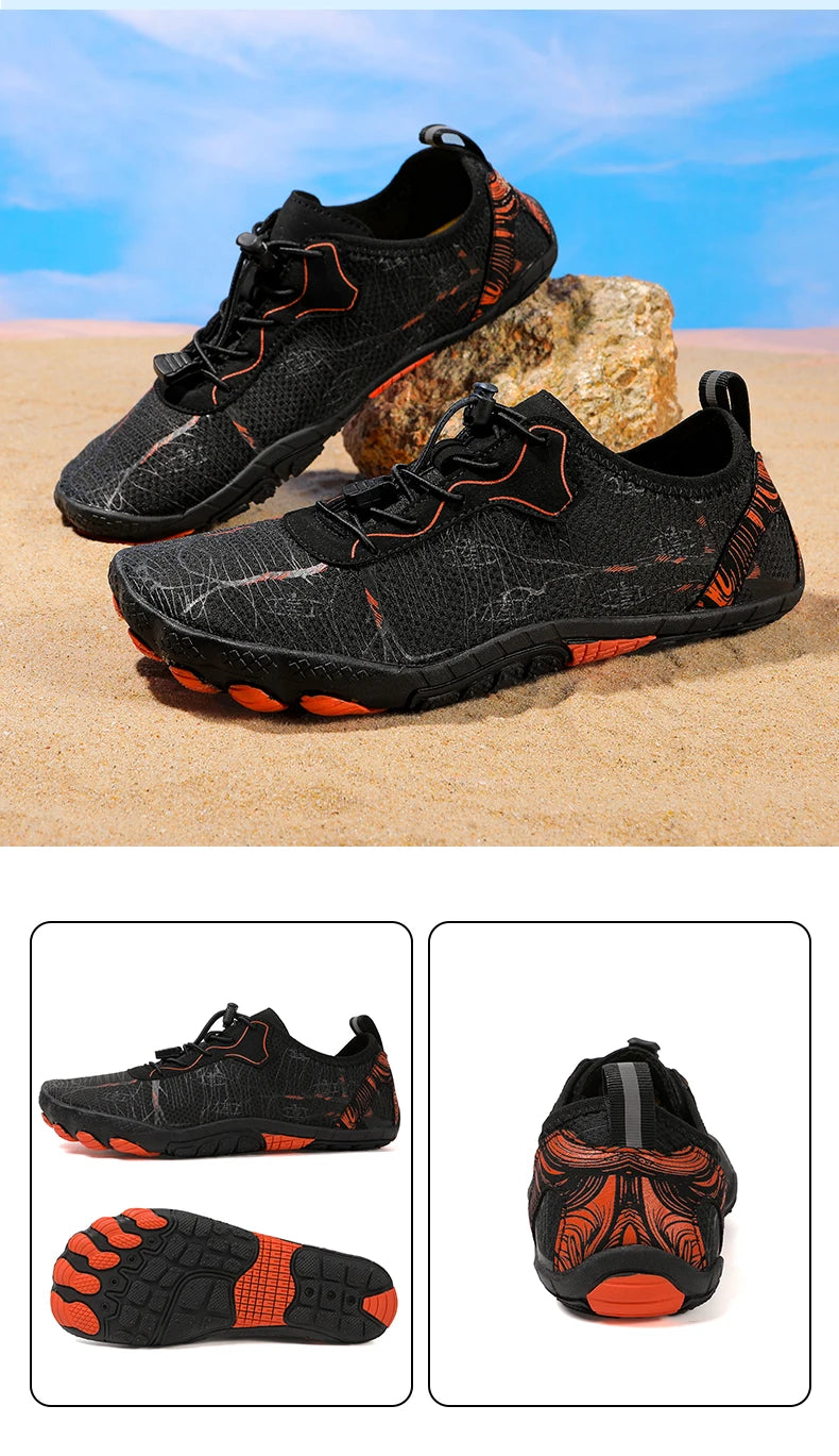 Men’s Cotton Casual Shoes – Lightweight Breathable Fabric Sneakers