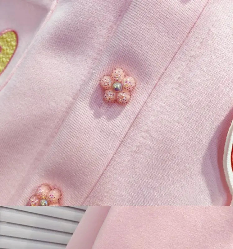 Spring Autumn Children Sanrio Cinnamoroll Knitted Cardigan Teen Girls Cartoon Kuromi Sweater Coat Kids Cute Single Breasted Top