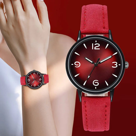 Pu Leather Women Watch Casual Wristwatch Quartz Watches For Women Clock Gift Reloj Mujer relogio feminino