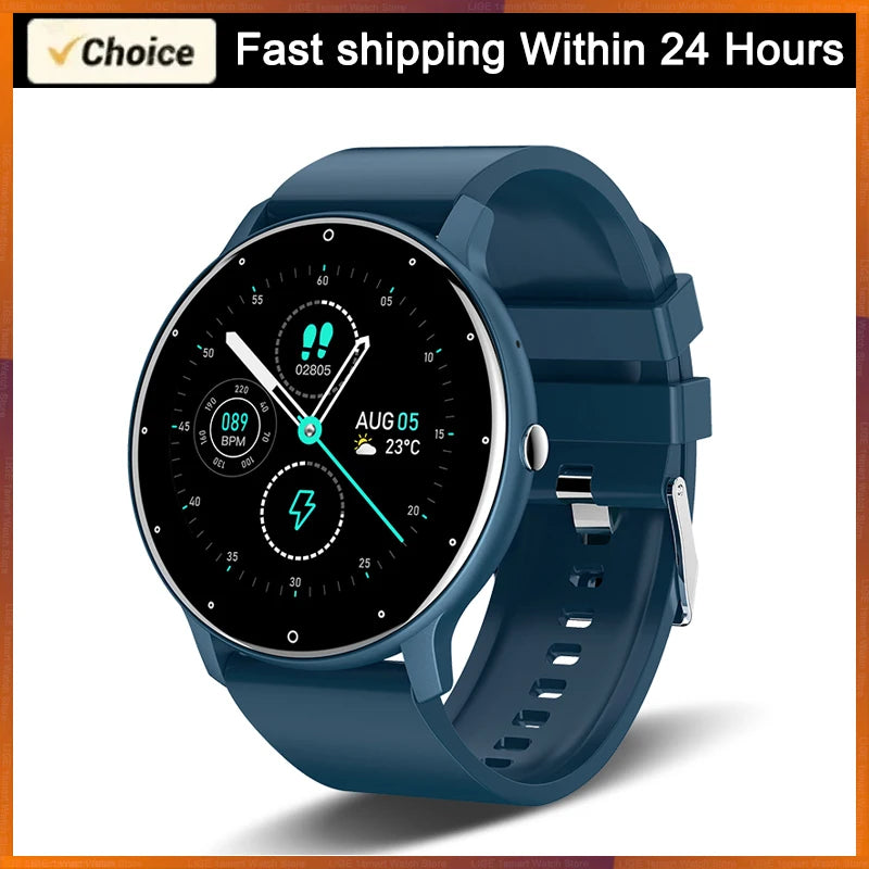 LIGE Waterproof Smart Watch for Women & Men – Bluetooth Call & Fitness Tracker