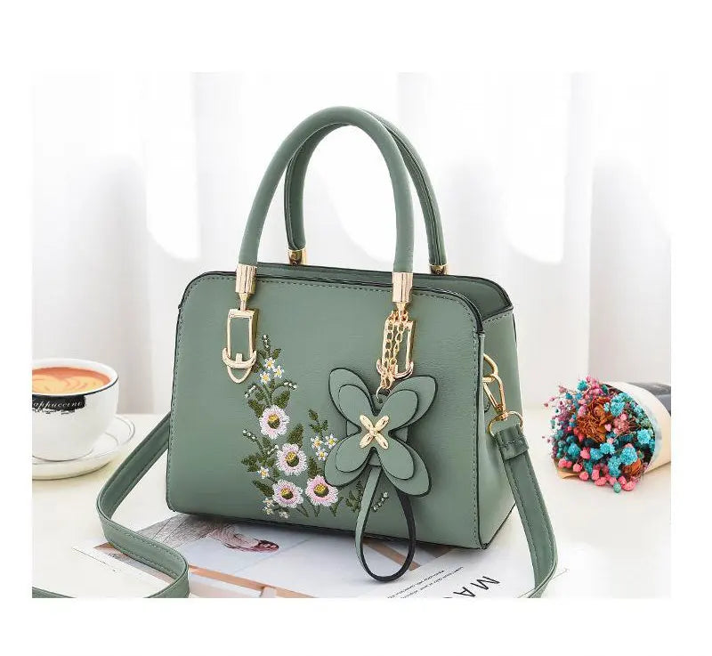 Women’s Large Capacity Shoulder & Crossbody Bag – Lychee Pattern PU Leather Bucket Style | حقيبة كتف وكروس نسائية كبيرة السعة – تصميم دلو من جلد صناعي بنقشة الليتشي