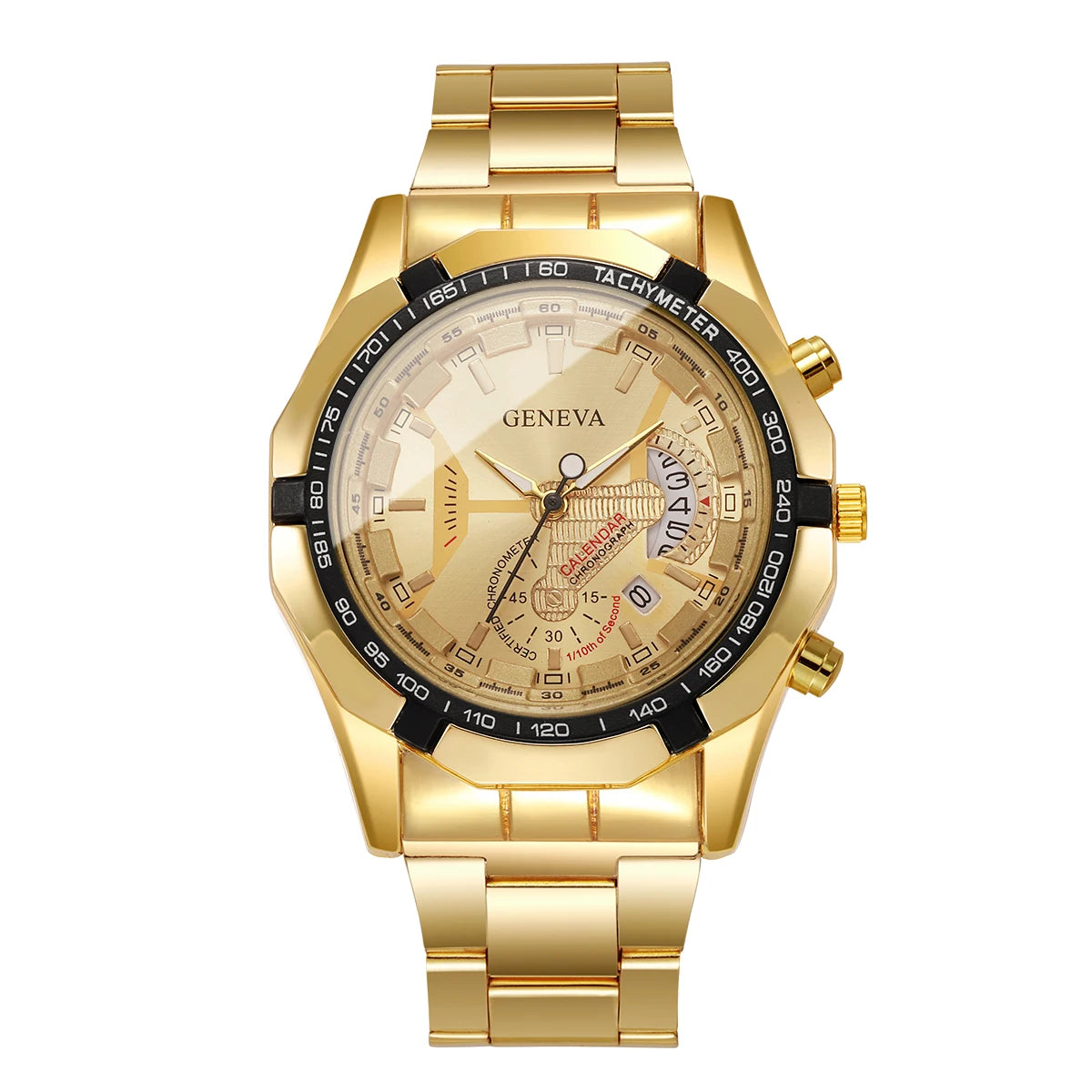 Luxury Large Dial Men Business Watches Fashion Calendar Quartz Watch for Mens Clock Reloj Hombre(Without Box)