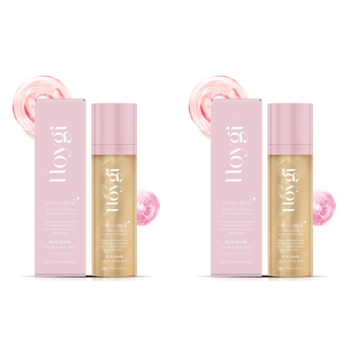 Spf 50+ Setting Spray Oil Control Matte Finish Long-Lasting Natural Non-greasy Waterproof Face Fixer Makeup Mist Spray