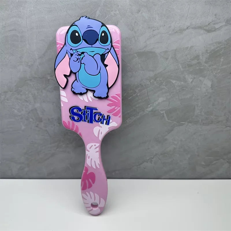 Disney Animation Lilo & Stitch Comb Series Cartoon Stitch Peripheral Air Cushion Massage Comb Children Girl Student Comb