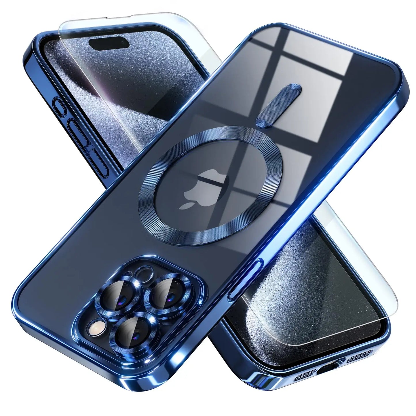 Luxury Transparent MagSafe Case for iPhone