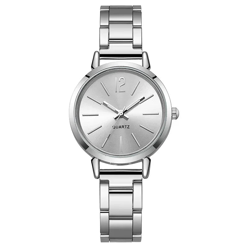 Watch Luxury Women Simple Dial Hollow Strap Fashion Gold Bracelet Quartz Wristwatch Student Ladies Watches Reloj Mujer