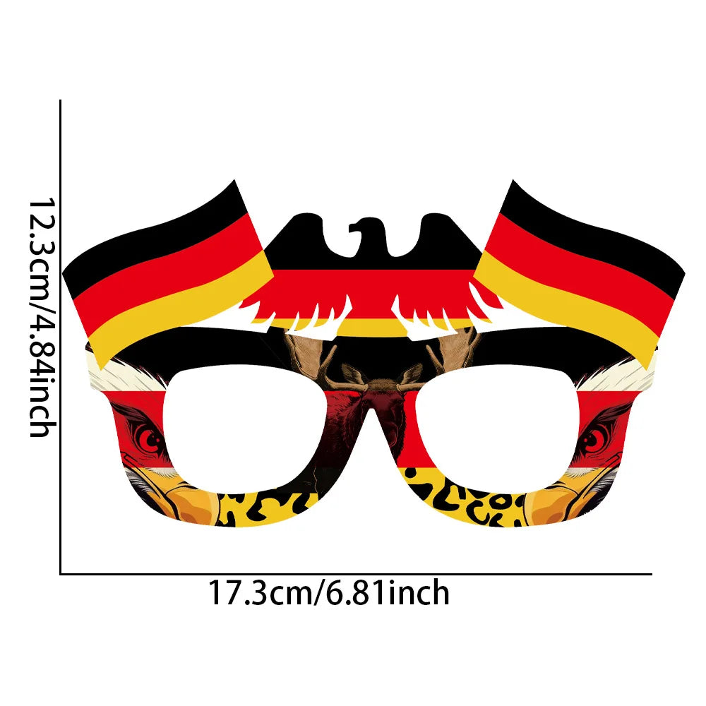 2026 World Football Competition Flag Glasses - نظارات مشجعي كرة القدم 2026 بتصميم أعلام الدول