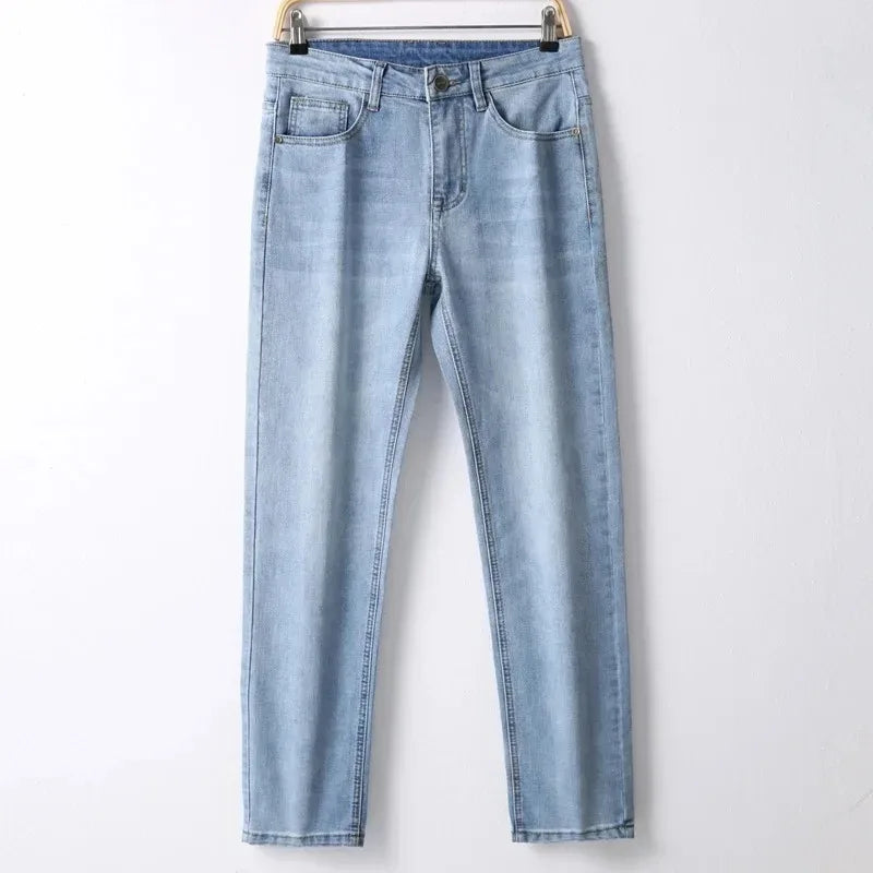 2025 Brand Jeans Summer Style Utr Thin Light Men's Jeans Fashion Male Casual Denim Men's Jeans Slim Wholesale Jeans