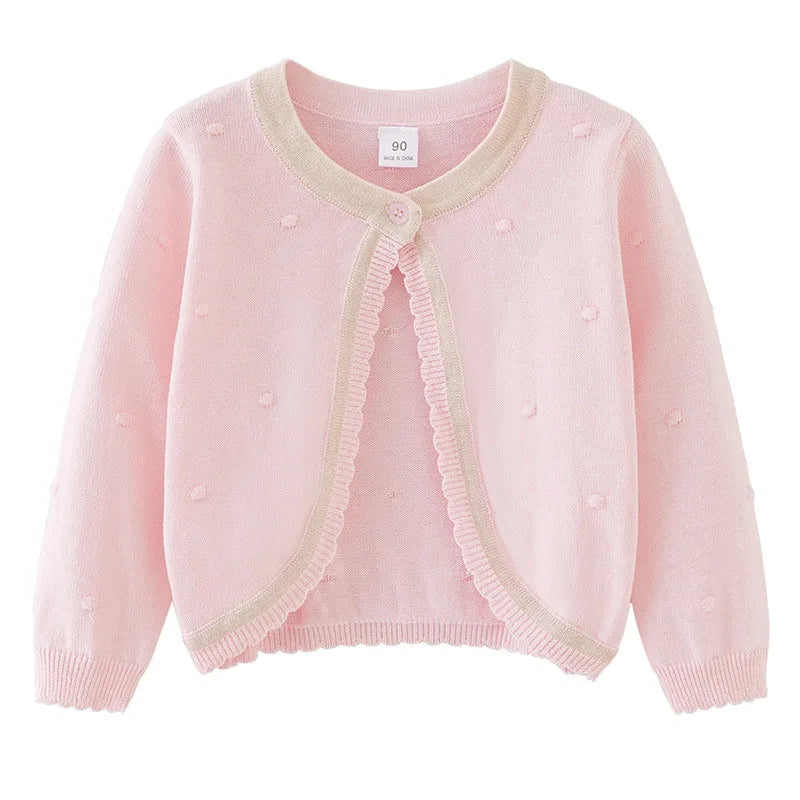 Baby Girl Shawl Jacket Summer Infant Cardigan Outerwear Baby Clothes