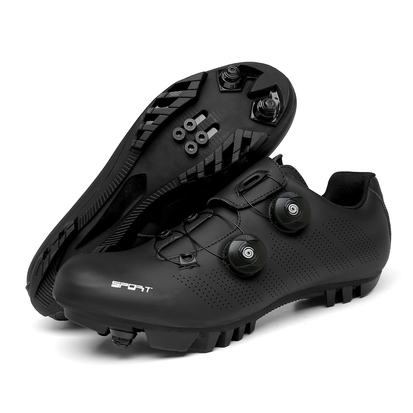 LiXingMing Road Bike Cycling Shoes Men Classic Self-Locking Releases Racing Spd Bicycle Sneakers Cleats Women Mtb Cycling Shoes