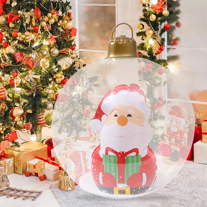 1PC Inflatable Christmas Decorations, Outdoor Inflatable Ornaments for Christmas, Suitable for Christmas, Halloween, Easter