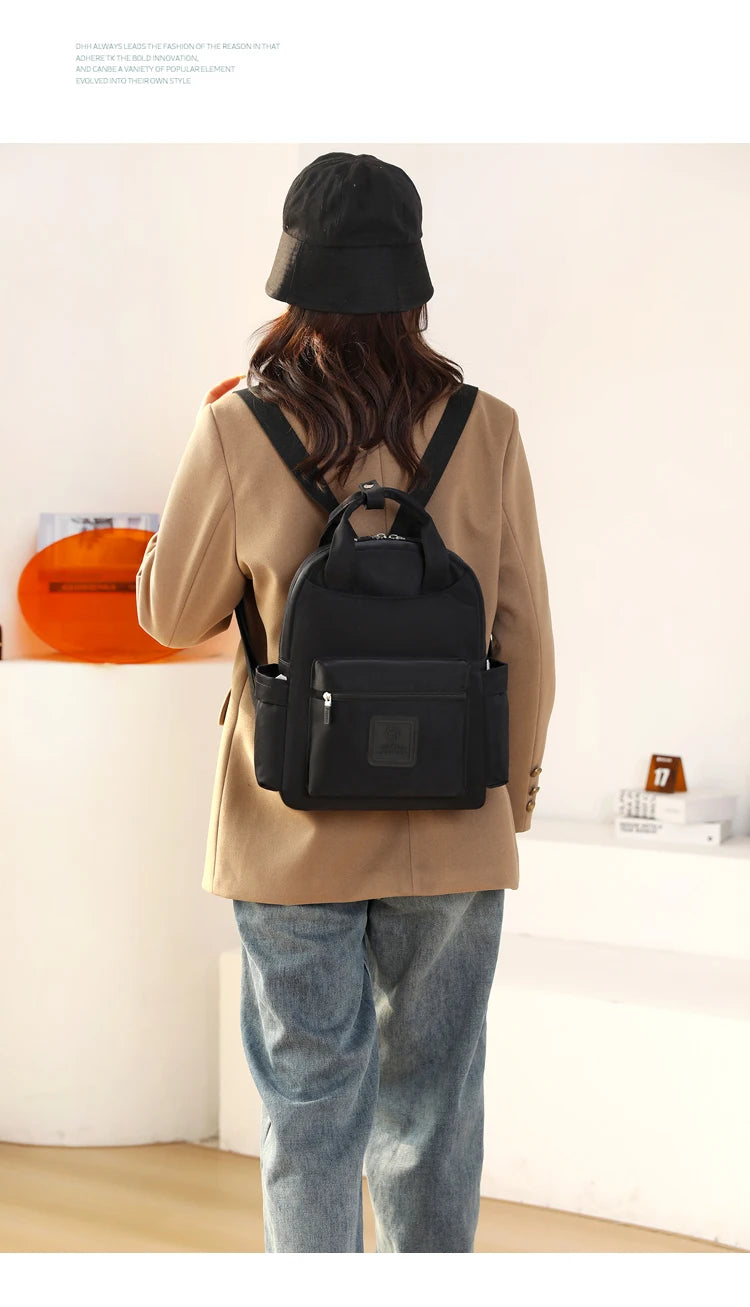 New Women's Fashion Backpack High Quality Large Capacity Women's Shoulder Bag Waterproof Multi Functional Handbag For Women