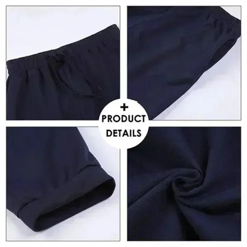 Men's Casual Pants Fashion Drawstring Casual Pants Joggers Workout Running Gym Fitness Sports Trousers Streetwear Trousers S-3XL