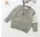 Children's Korean sweater boys Spring Autumn striped pure cotton cardigan 1-7Y