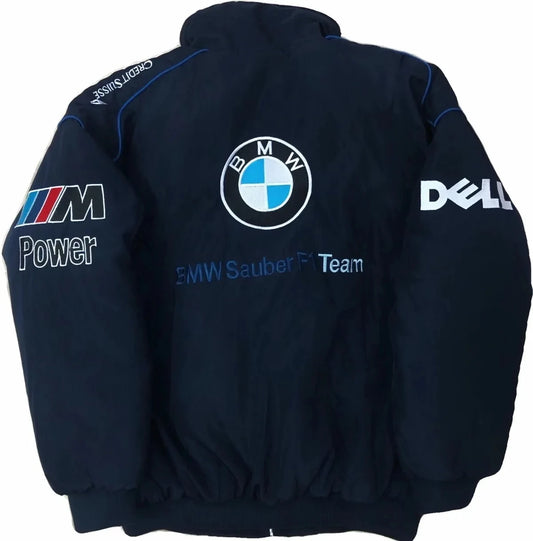 2025 new BMW F1 racing suit fully embroidered racing motorcycle suit team uniform casual jacket