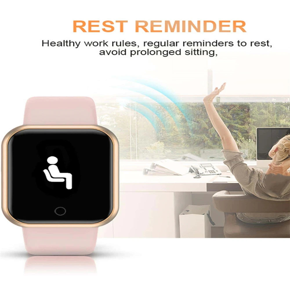 Bluetooth Smart Watches For Women Men Networked Phone Control Music Smartwatch Fitness Sports Bracelet Health Monitor Clock Y68
