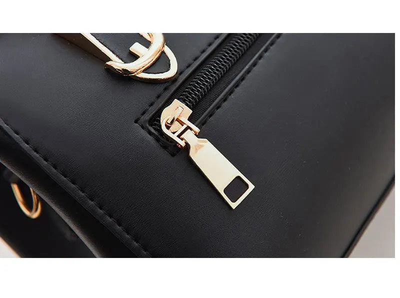 Women’s Large Capacity Shoulder & Crossbody Bag – Lychee Pattern PU Leather Bucket Style | حقيبة كتف وكروس نسائية كبيرة السعة – تصميم دلو من جلد صناعي بنقشة الليتشي