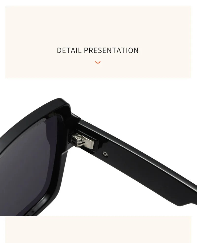 Luxury Women’s Retro Sunglasses – Large Frame UV400 Driving Shades
