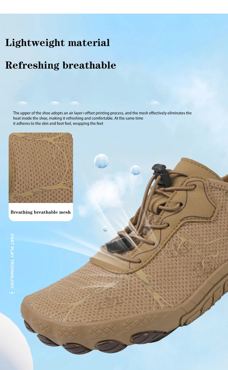 Men’s Cotton Casual Shoes – Lightweight Breathable Fabric Sneakers