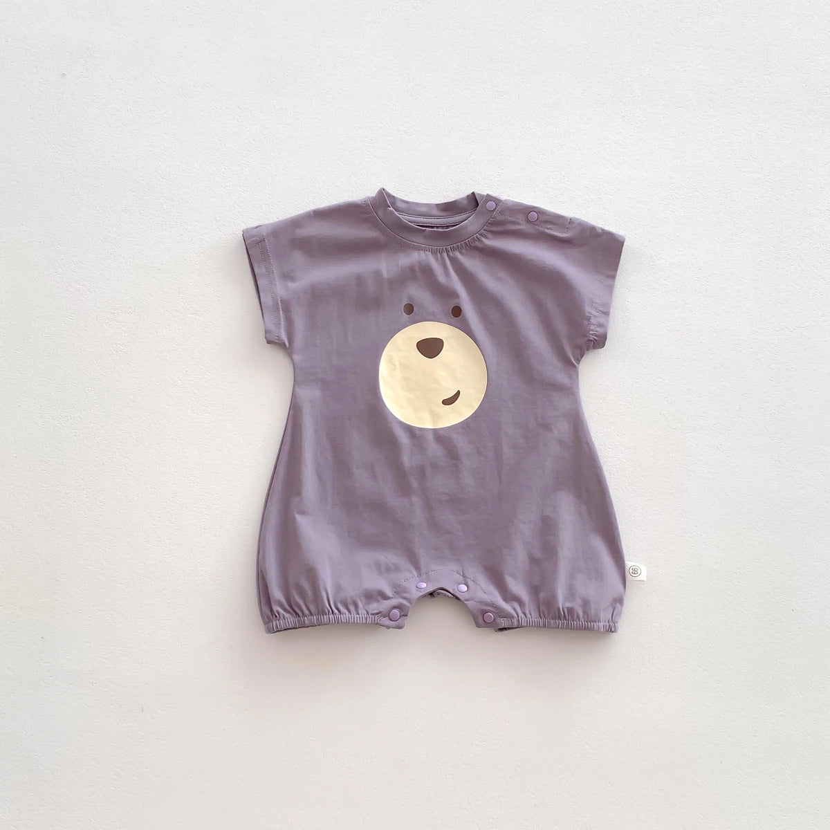 Summer Baby Jumpsuit Cartoon Cute Loose Cotton Baby Bodysuit 0-24 Months