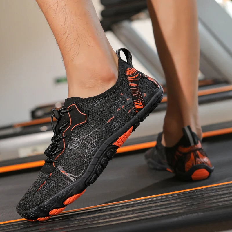 Men’s Cotton Casual Shoes – Lightweight Breathable Fabric Sneakers