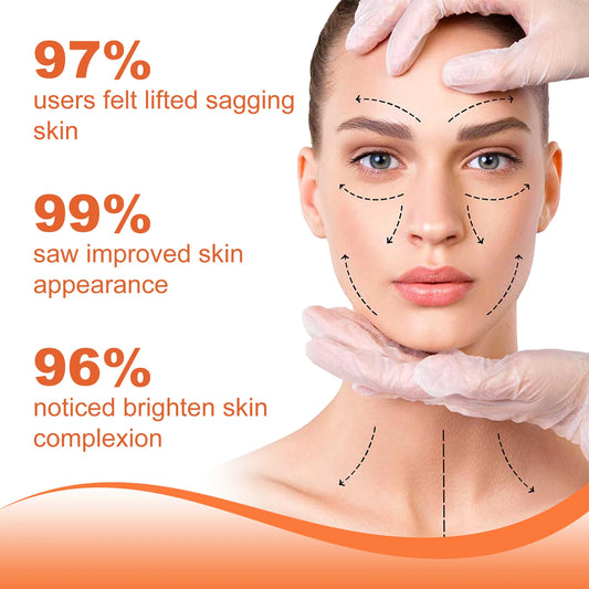 24K Gold Peptide Facial Essence Hydrating Wrinkle Tightening & Firming Youth Revitalizing Face Serum Brightening Anti Aging