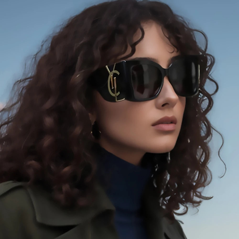 Classic Cat Eye Women’s Sunglasses – Designer Gradient UV400 Shades
