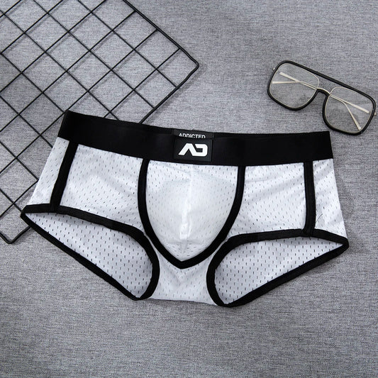Addicted Men Underwear Male Underpants Bikini Pant Low Rise Brand Designer Men Boxer Underwear Comfortable Breathable Briefs