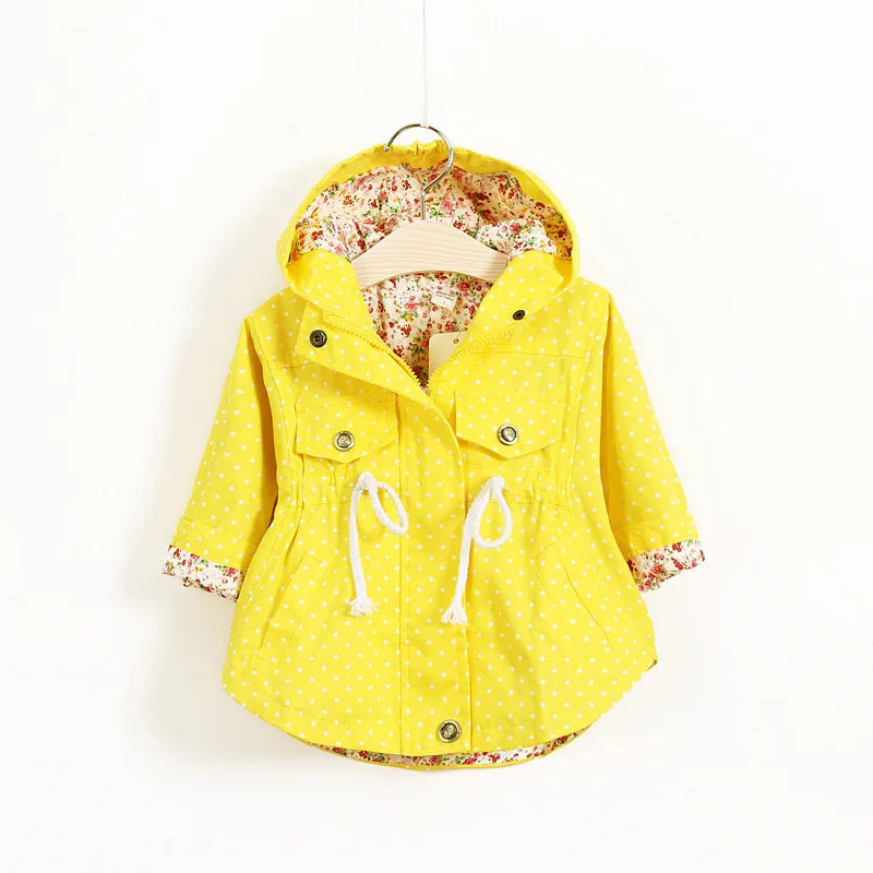 Girls Windbreaker Coat