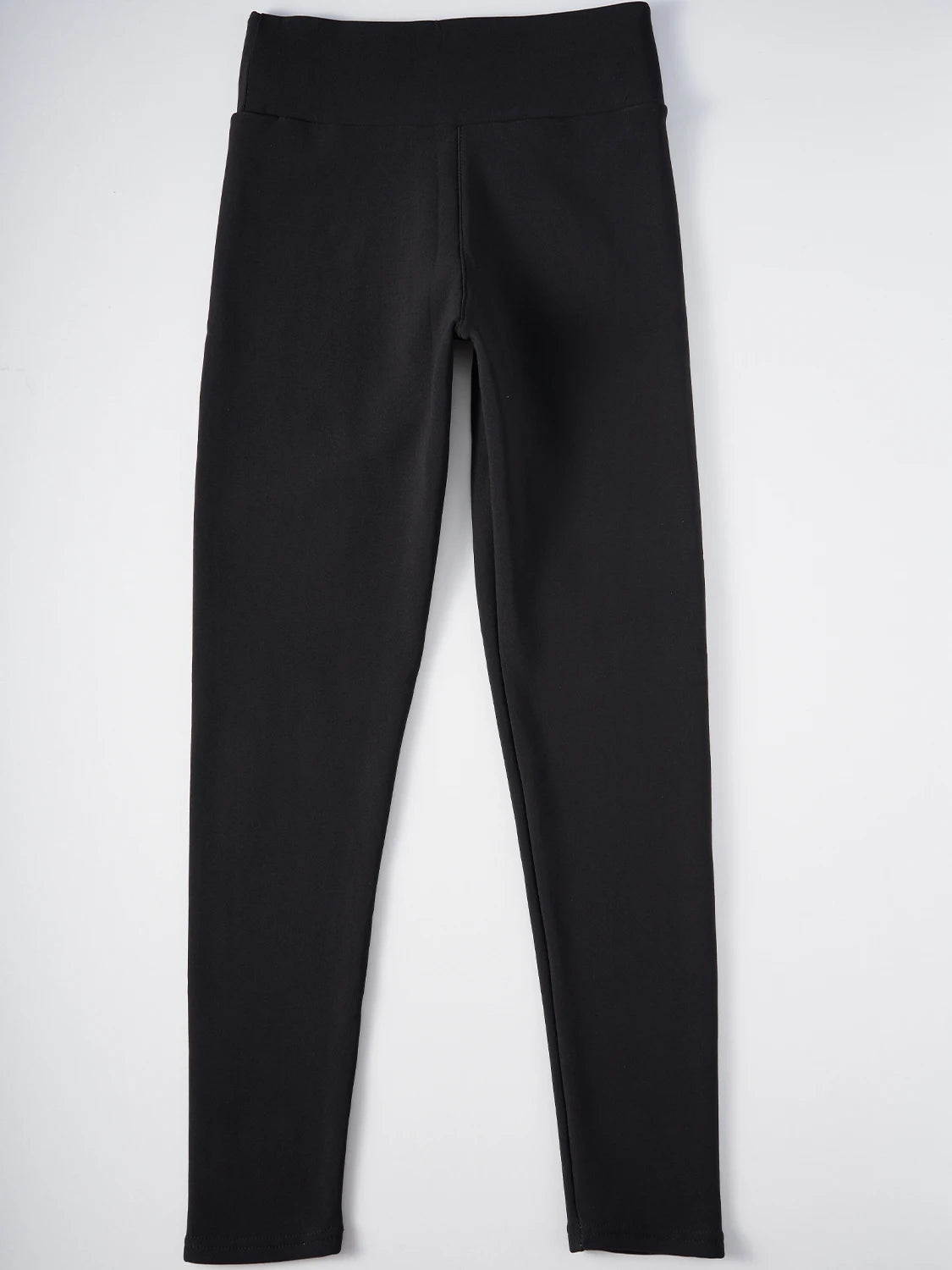 1PC Women Autumn Winter Plus Velvet Shapewear Pants High Waist Elastic Slim Solid Color Warm Leggings Running Yoga Prevent Cold
