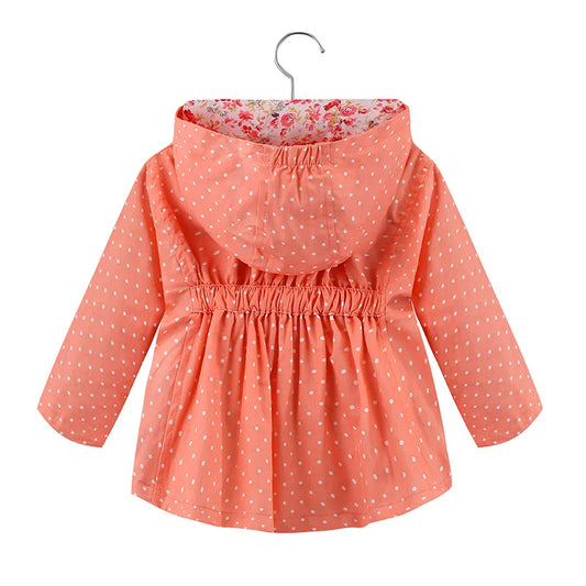 Girls Windbreaker Coat