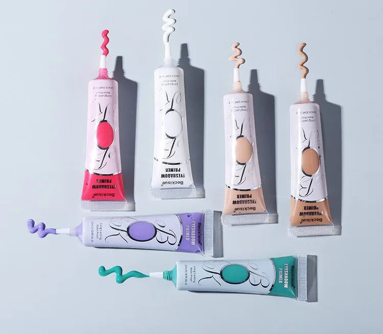 White Dark Eye Shadow Base Cream Eye Concealer Easy To Color Base Makeup 24 Hours Makeup Waterproof Matte Eyeshadow Primer