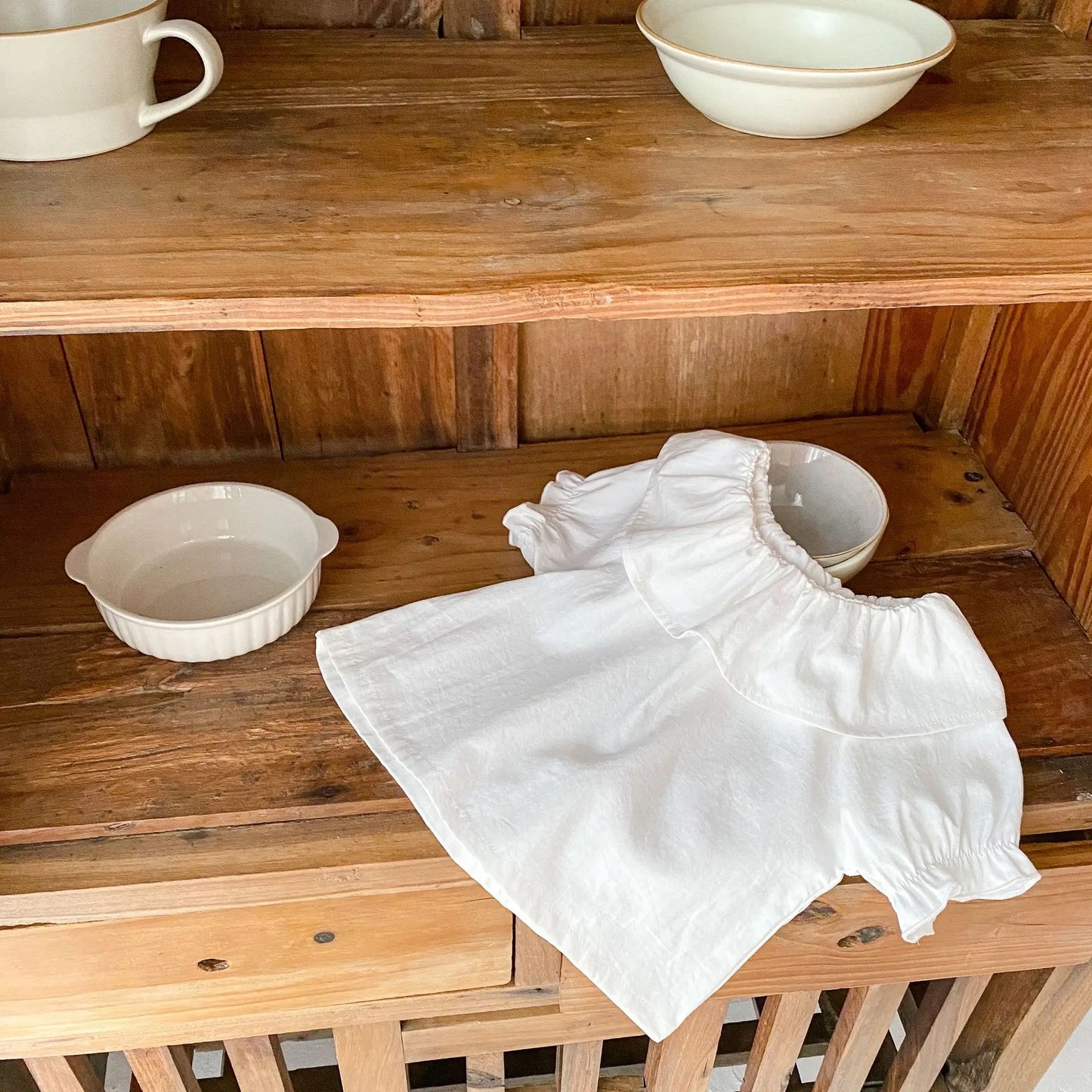 Baby T-Shirt, New Summer Trend For Boys And Girls, Versatile Ruffle Collar Short