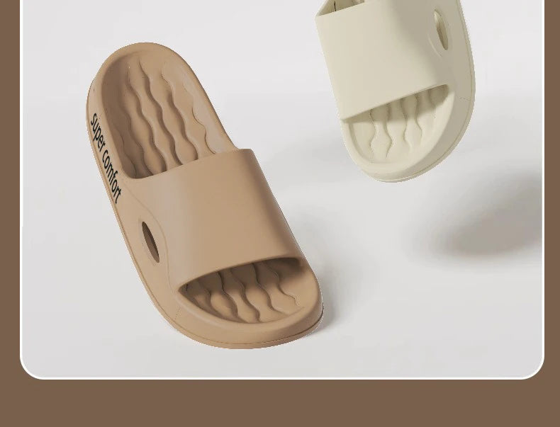 Men’s Indoor EVA Platform Slides – Summer Comfort Slippers