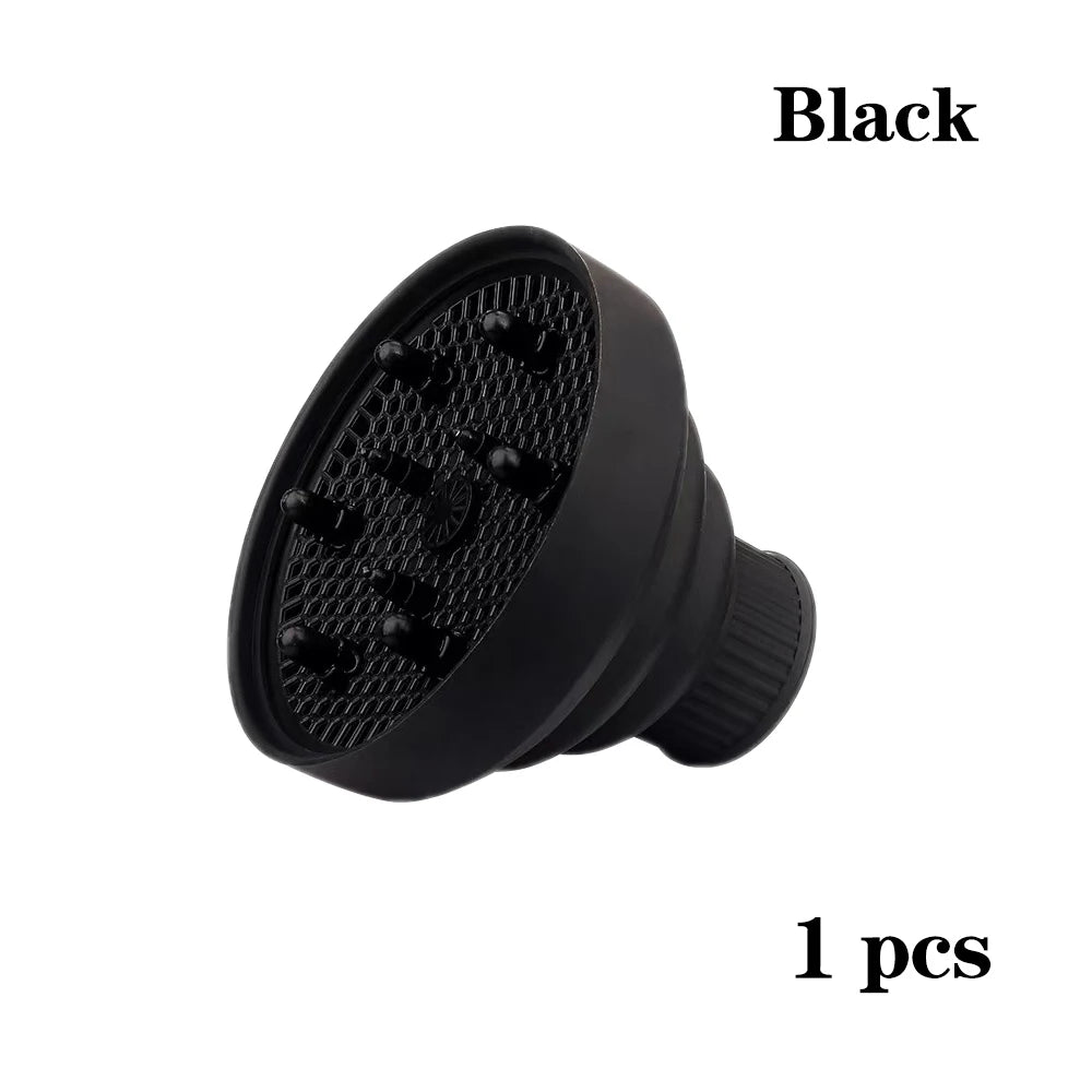 Universal Silicone Hair Diffuser Attachment – Curl-Enhancing Dryer Cover for Styling & Frizz Control | موزّع سيليكون عالمي لتجفيف الشعر المجعد – أداة تصفيف مقاومة للهيشان مناسبة لمعظم مجففات الشعر