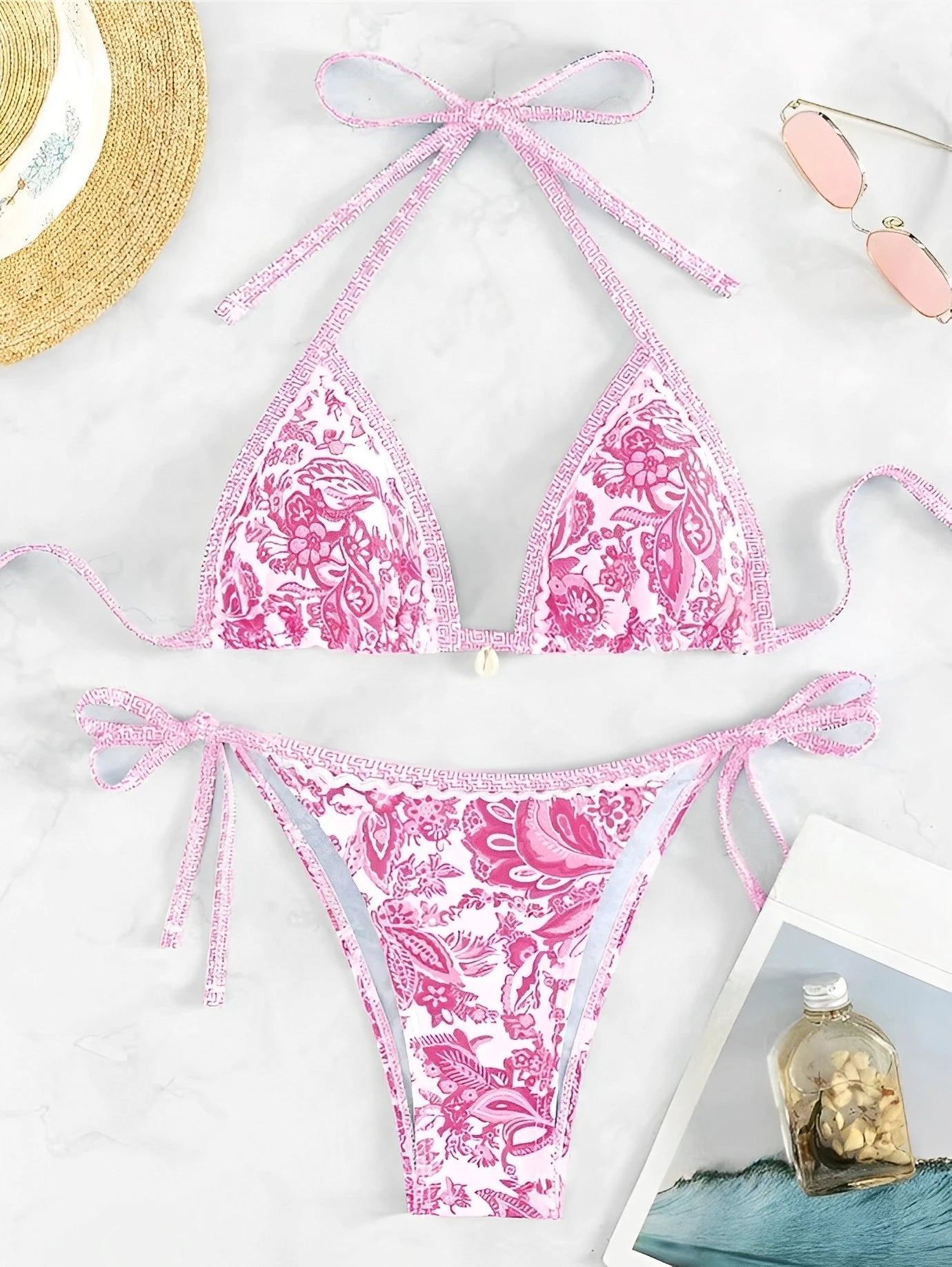 ๐ 2025 Classic Halter String Bikini Set โ Minimalist Summer Swimwear | ุจูููู ู
ุซูุซ ููุงุณููู ูุณุงุฆู 2025 โ ุญู
ุงูุงุช ุฑููุนุฉ ูุชุตู
ูู
ุจุณูุท ูุตูู ุฌุฐูุงุจ