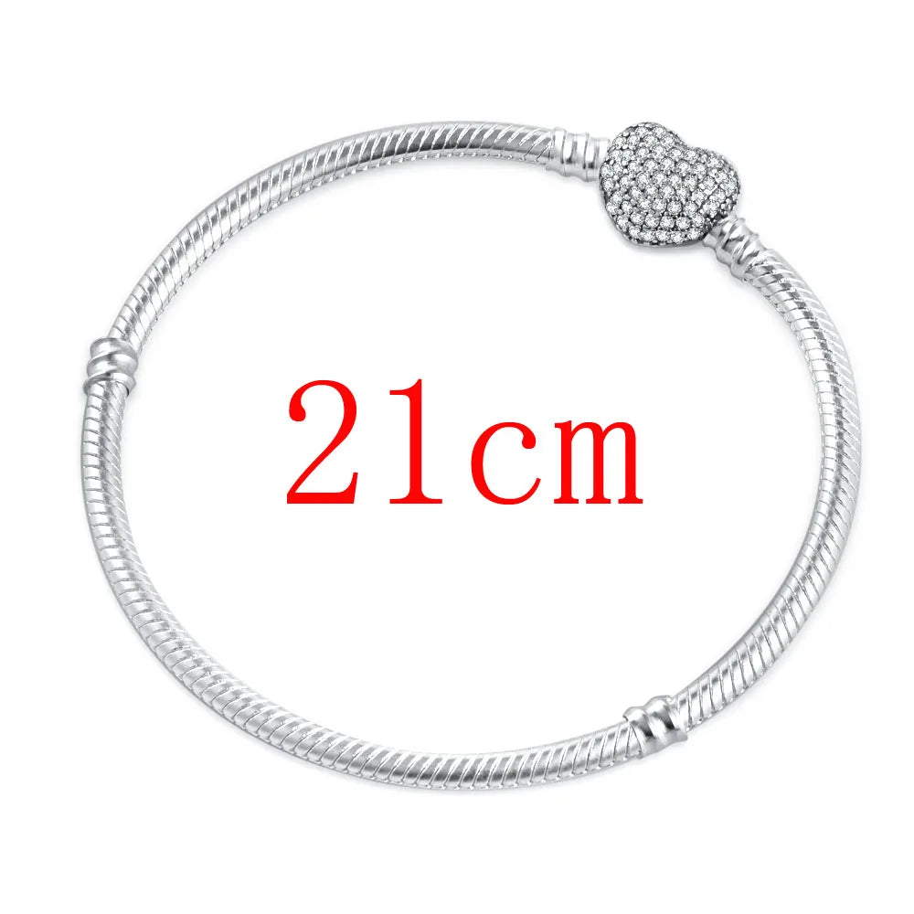Valentine's Day Red Christmas Apple Gift Dangle Charms Beads 925 Sterling Silver Fit Original Heart Bracelet Women Jewelry