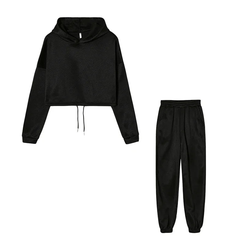 🔥 Women’s 2-Piece Long Sleeve Sport Set – Trendy Casual Fit | طقم رياضي نسائي قطعتين بأكمام طويلة – تصميم عصري مريح بخصر أنثوي أنيق
