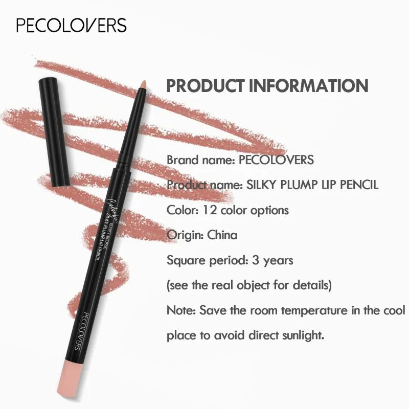 Waterproof Matte Lipliner Pencil โ Long-Lasting 12-Color Lip Contour & Tint Stick | ููู
ุชุญุฏูุฏ ุดูุงู ู
ุทูู ู
ูุงูู
ููู
ุงุก โ 12 ููููุง ูุชุญุฏูุฏ ูุชูููู ุงูุดูุงู ุจุซุจุงุช ุนุงูู
