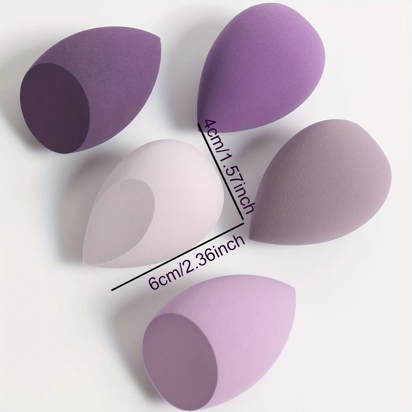 7/18-Piece Makeup Sponge Set – Dual-Use Beauty Blenders for Liquid, Cream & Powder Application | طقم 7/18 إسفنجة مكياج – للاستخدام الجاف والرطب مع كريم الأساس والبودرة