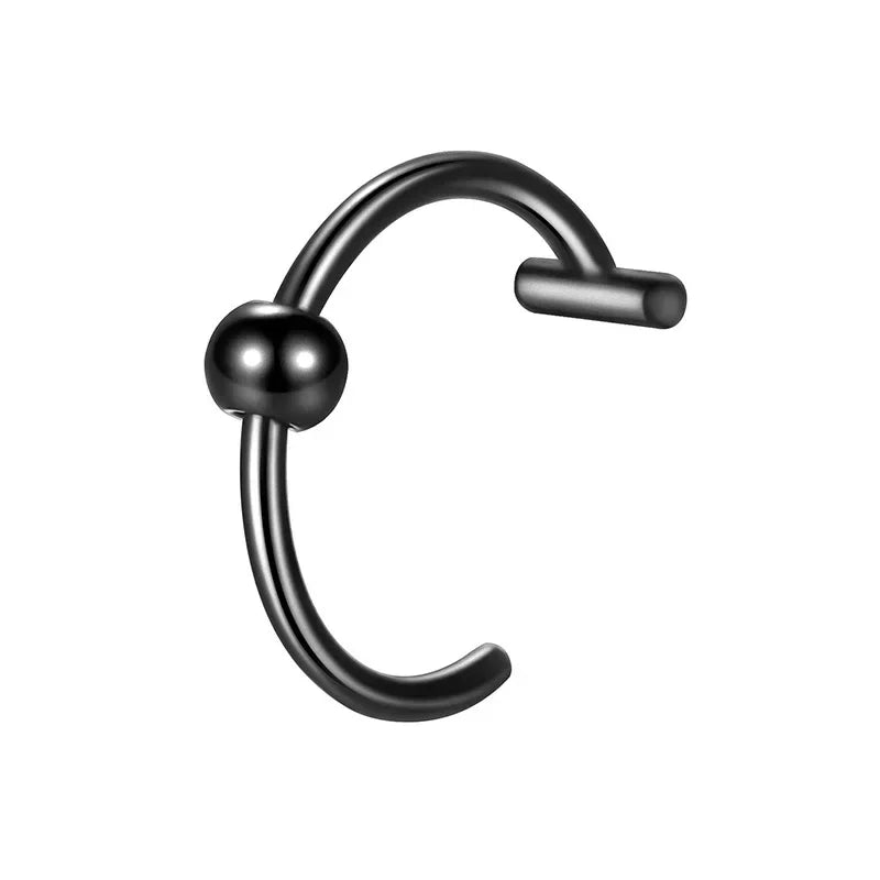 โจ Stainless Steel Fake Nose & Lip Ring โ C Clip Non-Pierced Body Jewelry ๐ท ุญููุฉ ุฃูู ุฃู ุดูุฉ ููู
ูุฉ ู
ู ุงูุณุชุงููุณ ุณุชูู โ ุชุตู
ูู
C ูููุจ ุจุฏูู ุซูุจ ูููุณุงุก