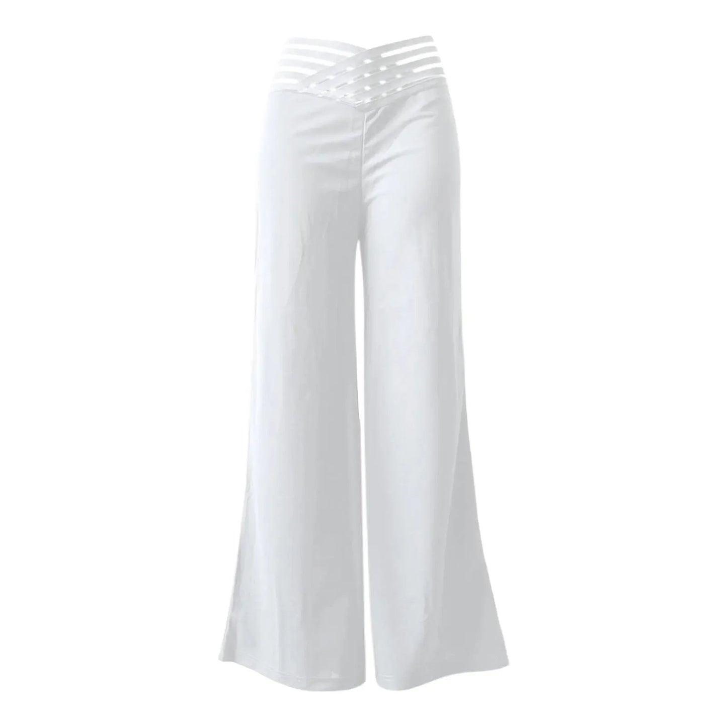 💫 Women’s Flared Mesh Patch Pants 👖 – High Waist Y2K Wide-Leg Streetwear Trousers | بنطال نسائي واسع بخصر عالٍ وتفاصيل شبك – ستايل Y2K أنيق للخريف والطلعات الكاجوال