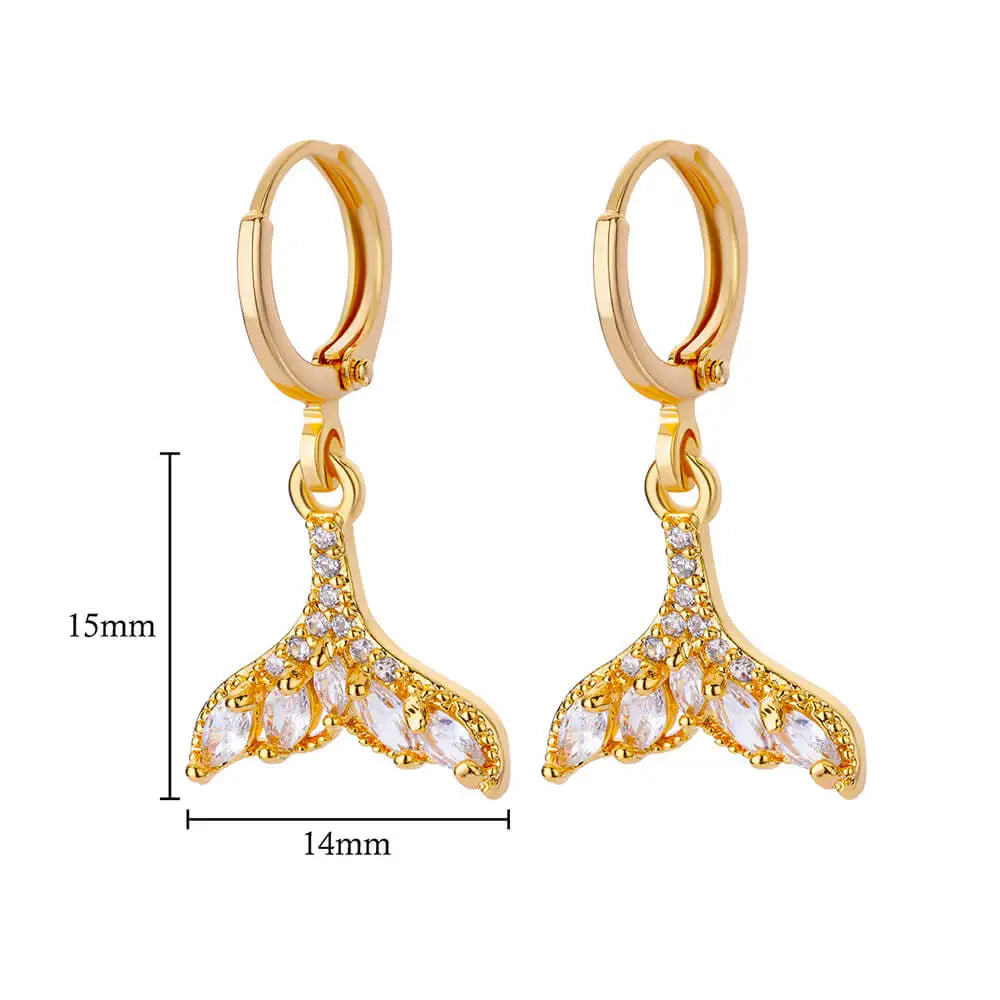 ✨ Luxury Zircon Heart & Moon Hoop Earrings – Imitation Pearl Stainless Steel Wedding Jewelry 🔷 أقراط دائرية فاخرة بزركون وقلب وهلال – تصميم أنيق مع لؤلؤ صناعي من الستانلس ستيل