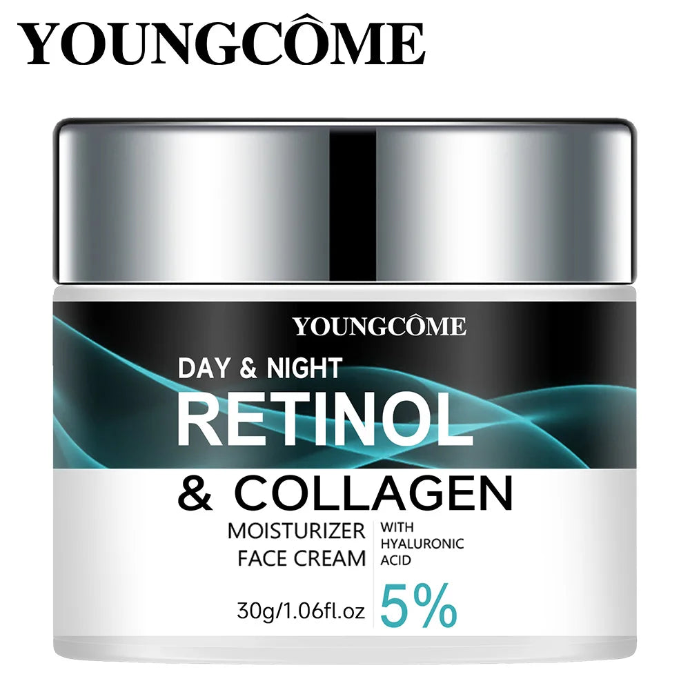 โจ YOUNGCOME Retinol Collagen Moisturizing Cream ๐ท โ Nourishing Anti-Aging Cream for Skin Elasticity, Brightening & Smooth Texture | ูุฑูู
ูุงูุบููู
ุจุงููููุงุฌูู ูุงูุฑูุชูููู โ ู
ุบุฐู ูู
ุฑุทุจ ูู
ูุงูู
ุฉ ุงูุดูุฎูุฎุฉ ูุชุญุณูู