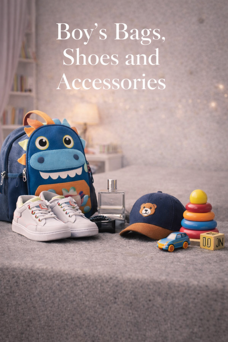 Boy's Bags , Shoes and Accessories