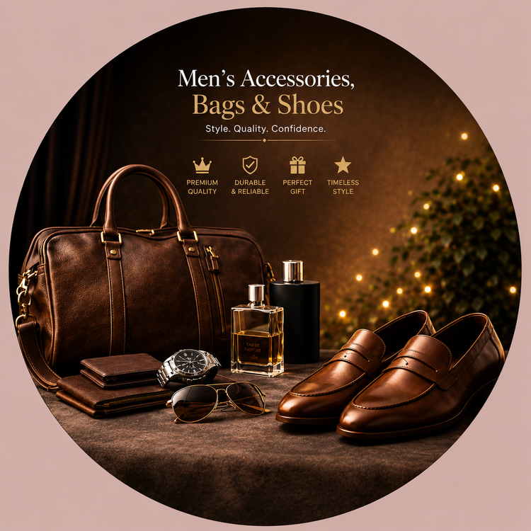 Men’s Accessories , Bags & Shoes